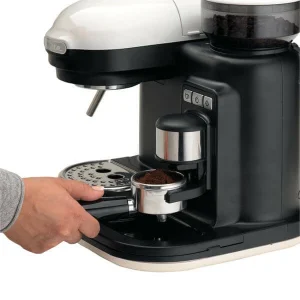 Coupon 🎁 Ariete Machine à Esperesso Blanc – Machine A Cafe Porte Tamis 💯 7