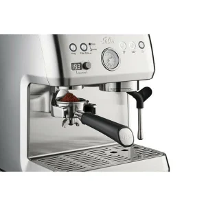 Promo 😉 Solis Grind Infuse Perfetta Argent Type 1019 – Machine A Cafe Porte Tamis 🛒 9