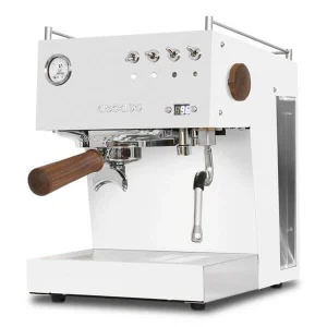 Coupon ✨ Ascaso Machine à Espresso STEEL DUO PID WhiteWood NEW – Machine A Cafe Porte Tamis 🔔 7