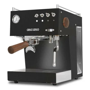 Offres 💯 Ascaso Machine à Espresso STEEL DUO PID BlackWood NEW – Machine A Cafe Porte Tamis 🧨 7