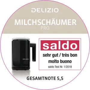 Promo ⭐ DELIZIO Mousseur à Lait Pro – Mousseurs De Lait 😀 6