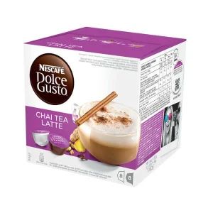 Acheter 🎉 NESCAFE Dolce Gusto Dolce Gusto Chai Tea Latte 220ml – Capsules De Café Dolce Gusto 🤩 6