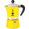 Vente flash 💯 Bialetti Cafetière Italienne Rainbow 3 Tasse, Jaune – Pot à Espresso 💯 5