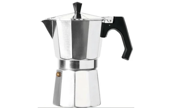 Nouveau 😍 Montana Cafetière Italienne Duo 6 Tasses, Argenté – Pot à Espresso ✔️ 1