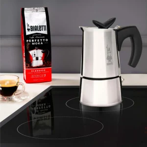 Meilleur prix 💯 Bialetti Cafetière Italienne Musa 6 Tasse, Argenté – Pot à Espresso 🧨 9