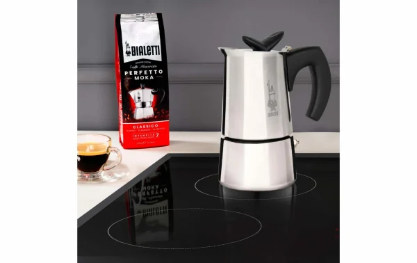 Meilleur prix 💯 Bialetti Cafetière Italienne Musa 6 Tasse, Argenté – Pot à Espresso 🧨 4