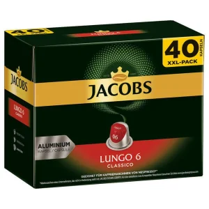 Offres 👍 Jacobs BigPack 40 Lungo 6 Classico – Capsules à Café Compatibles Avec Nespresso® 🔔 6