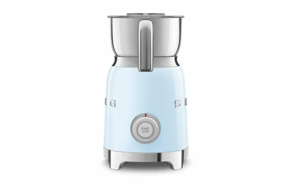 Meilleur prix 💯 Smeg Mousseur à Lait Style 50’s MFF01PBEU Bleu – Mousseurs De Lait 🔔 3