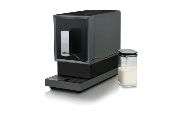 Vente flash 🌟 Koenig Machine à Café Automatique Finessa Cube Milk Plus Gris, Noir – Machines à Café Automatiques 😍 3