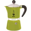 Tout neuf 🥰 Bialetti Cafetière Italienne Rainbow 3 Tasse, Vert – Pot à Espresso 🔔 11