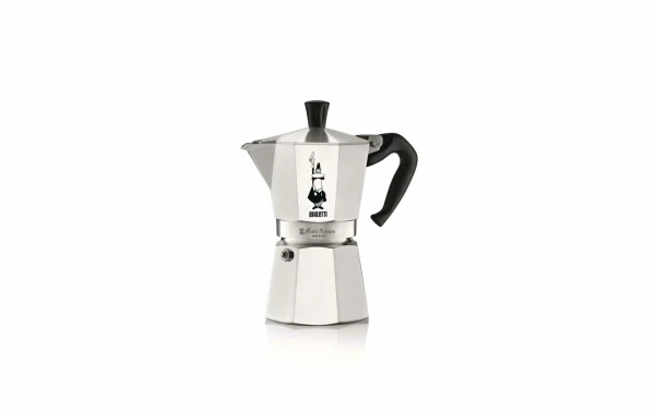 Meilleure vente 🔔 Bialetti Cafetière Italienne Moka Express 4 Tasse, Argenté – Pot à Espresso 🧨 1