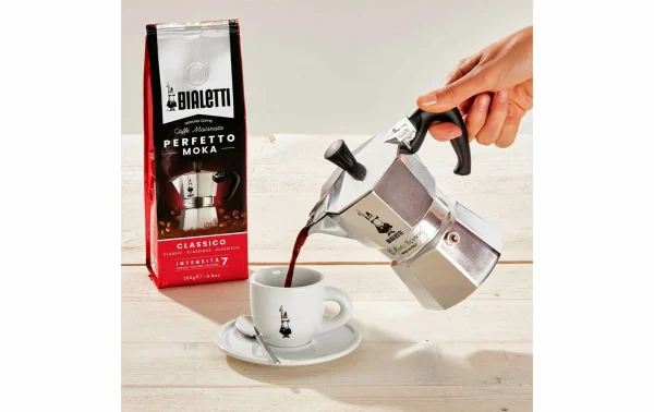 Meilleure vente 🔔 Bialetti Cafetière Italienne Moka Express 4 Tasse, Argenté – Pot à Espresso 🧨 4