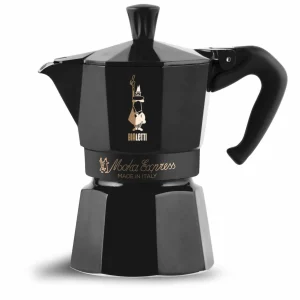 Bon marché ⌛ Bialetti Cafetière Italienne Moka Express 3 Tasse, Noir – Pot à Espresso 🧨 7