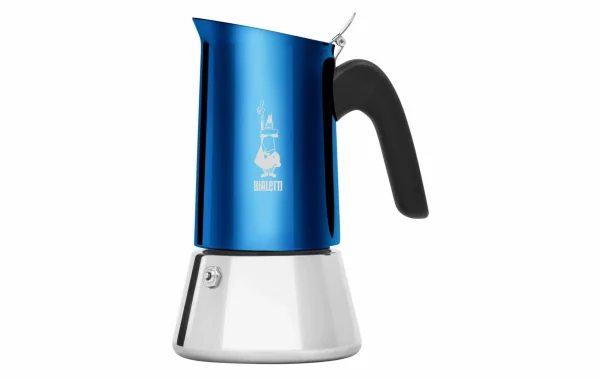 De gros 🎉 Bialetti Cafetière Italienne New Venus 4 Tasse, Bleu – Pot à Espresso 🎉 1