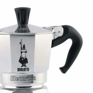 Le moins cher 😀 Bialetti Cafetière Italienne Elettrika 2 Tasse, Argenté – Pot à Espresso 😀 9