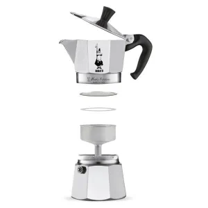 Meilleur prix ⭐ Bialetti BIA-MOKA- EXPR-2TZ, Argent – Cafetière à Filtre ❤️ 7