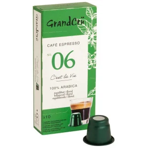 Le moins cher 🧨 GrandCrü C`est La Vie – Capsules à Café Compatibles Avec Nespresso® 🎉 6